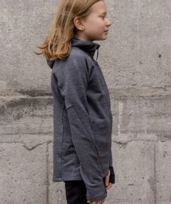 POC Merino Zip Hood Jr